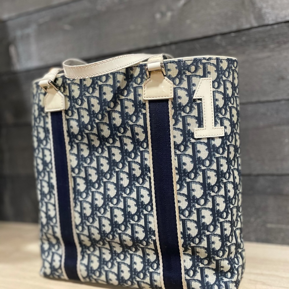 Authentic Christian Dior Vintage Trotter Tote